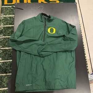 Oregon Ducks x Nike Quarter Zip 1/4 size Medium